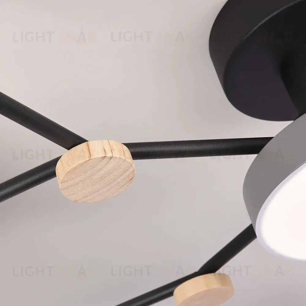 Потолочная люстра LED4U L3201-780 GR L3201-780 GR