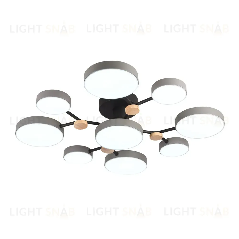 Потолочная люстра LED4U L3201-780 GR L3201-780 GR