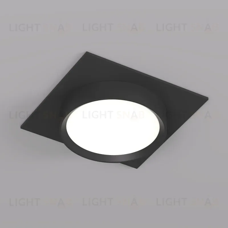 Встраиваемый светильник Denkirs Flat DK2091-BK DK2091-BK