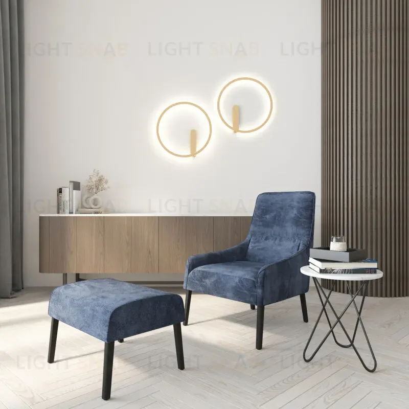 Настенный светильник Denkirs Round DK5035-SG DK5035-SG