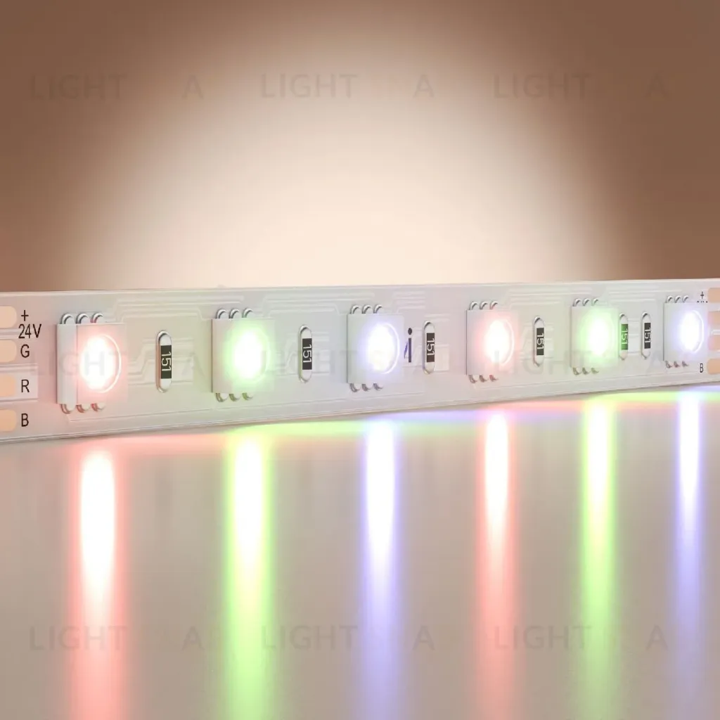 Светодиодная лента Maytoni 24В 5050 14,4Вт/м RGB 5м IP 20 201197 201197