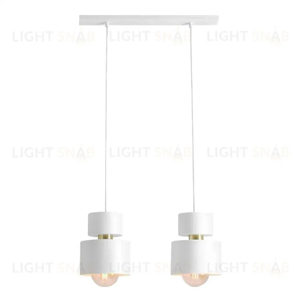 Подвесной светильник IMEX MD.9022-2-P-WH+FGD MD.9022-2-P-WH+FGD