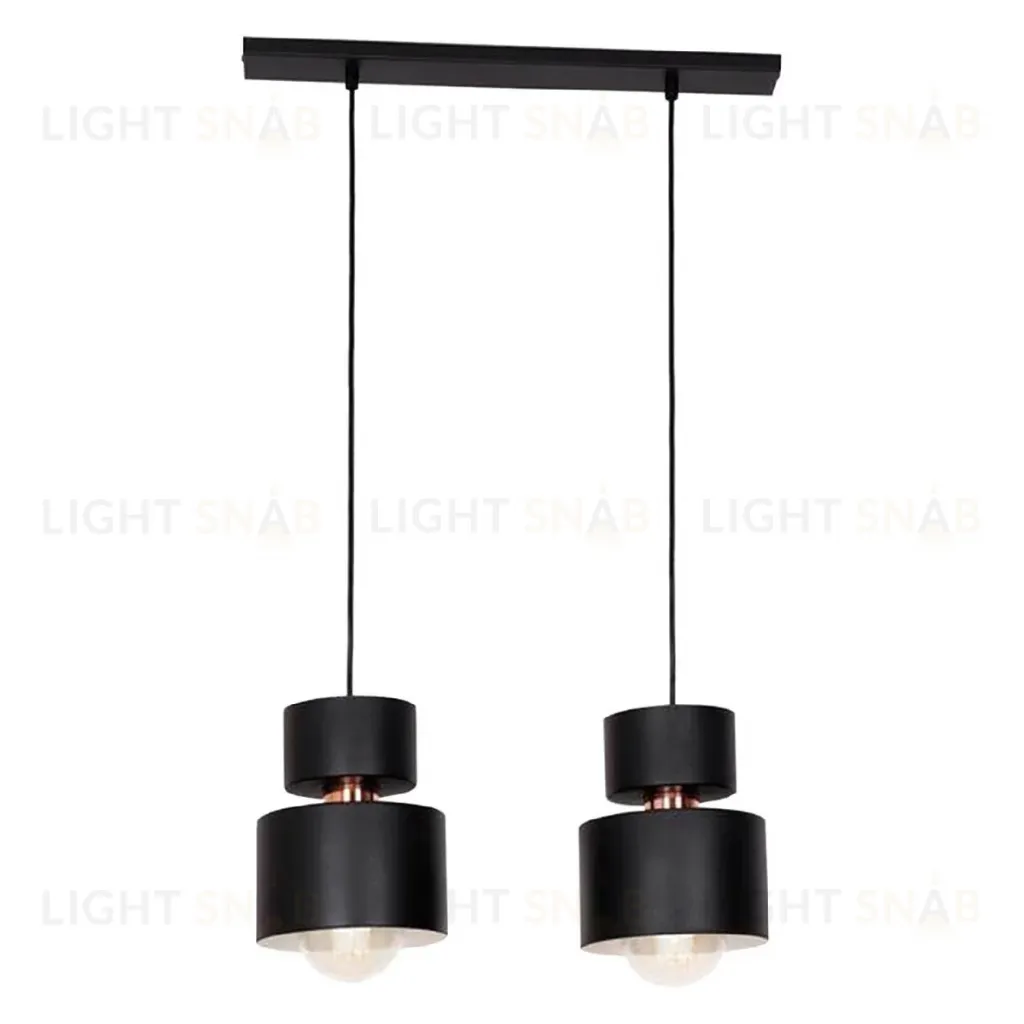 Подвесной светильник IMEX MD.9021-2-P-BK+AB MD.9021-2-P-BK+AB
