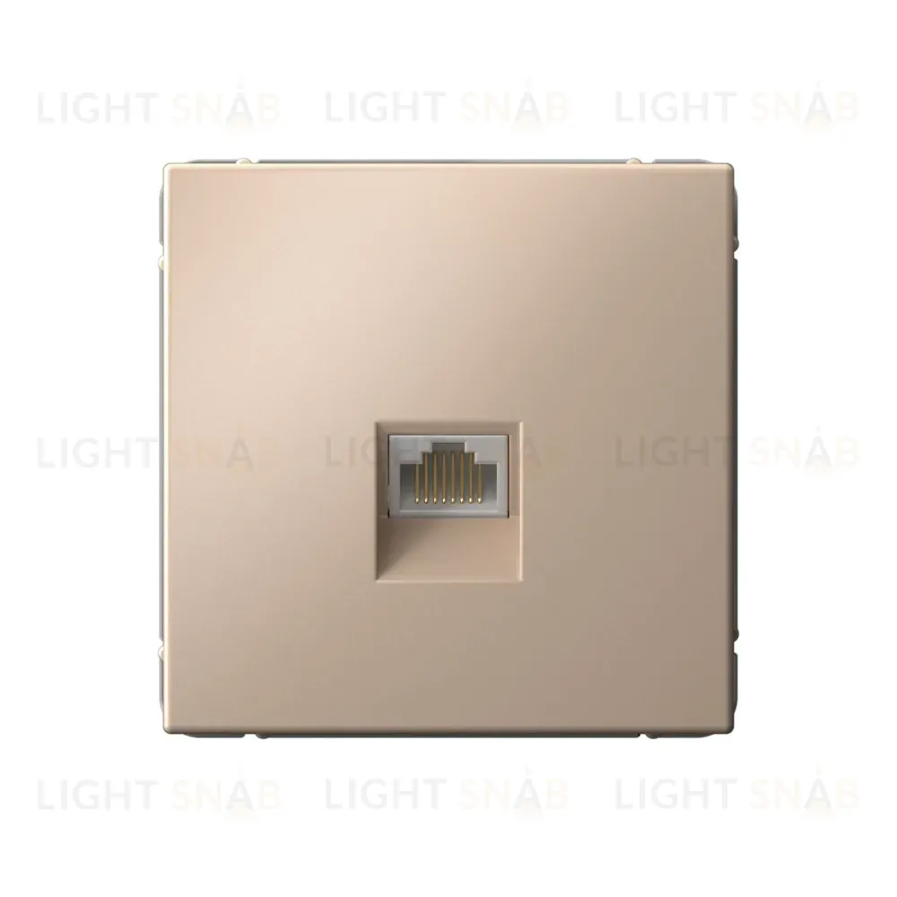 Розетка компьютерная RJ45 Systeme Electric ArtGallery Песочный кат. 5е GAL001283 GAL001283