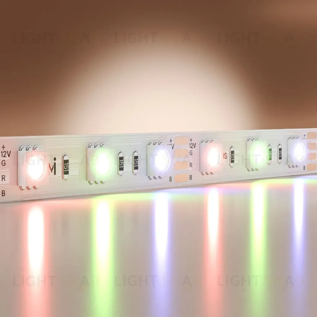 Светодиодная лента Maytoni Base 12В 5050 14,4Вт/м RGB 5м IP20 201195 201195