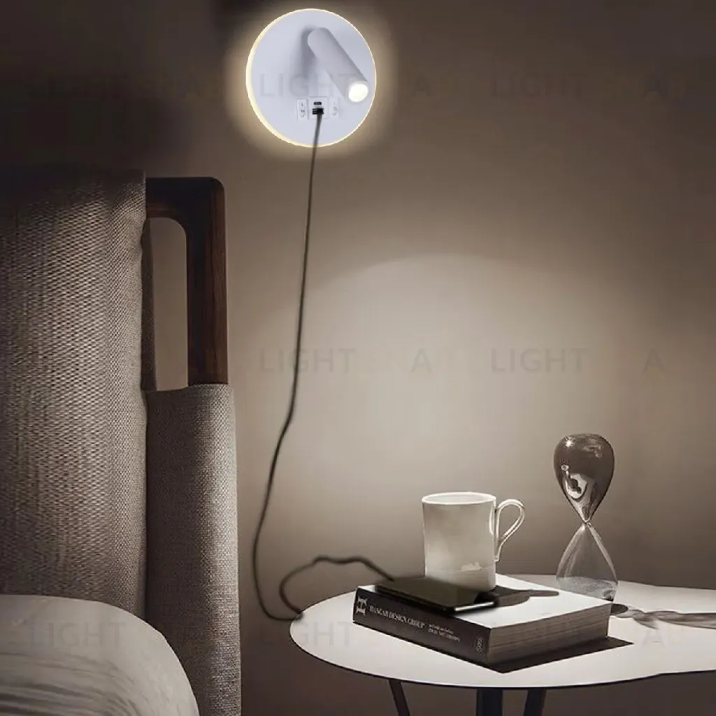 Спот Reluce 86203-9.2-001KT LED12W+USB WT 86203-9.2-001KT LED12W+USB WT