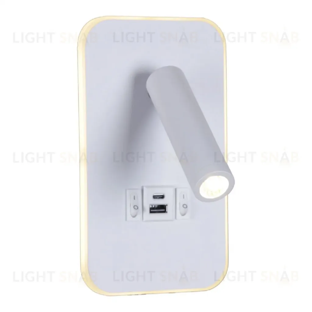 Спот Reluce 86204-9.2-001KT LED12W+USB WT 86204-9.2-001KT LED12W+USB WT