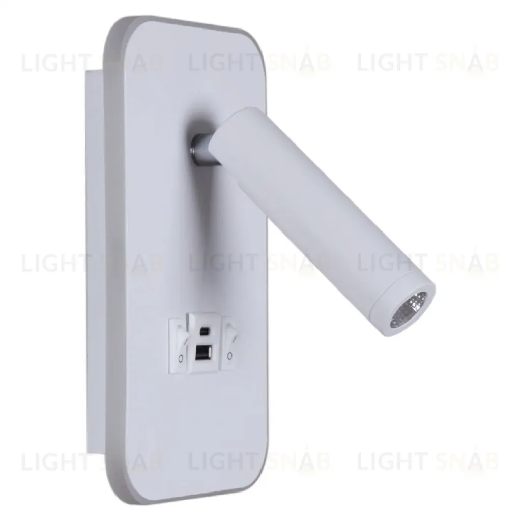Спот Reluce 86204-9.2-001KT LED12W+USB WT 86204-9.2-001KT LED12W+USB WT