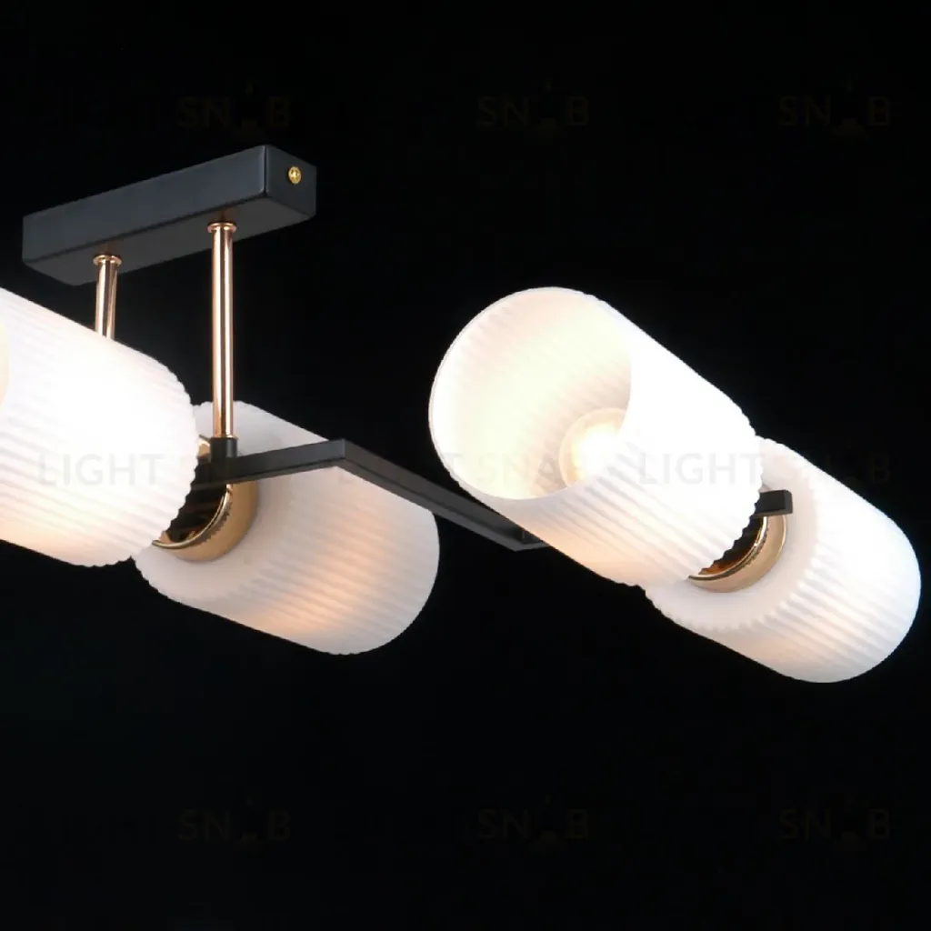 Потолочная люстра Illumico IL0809-6ASQ-25 BK AB NAPLES IL0809-6ASQ-25 BK AB NAPLES