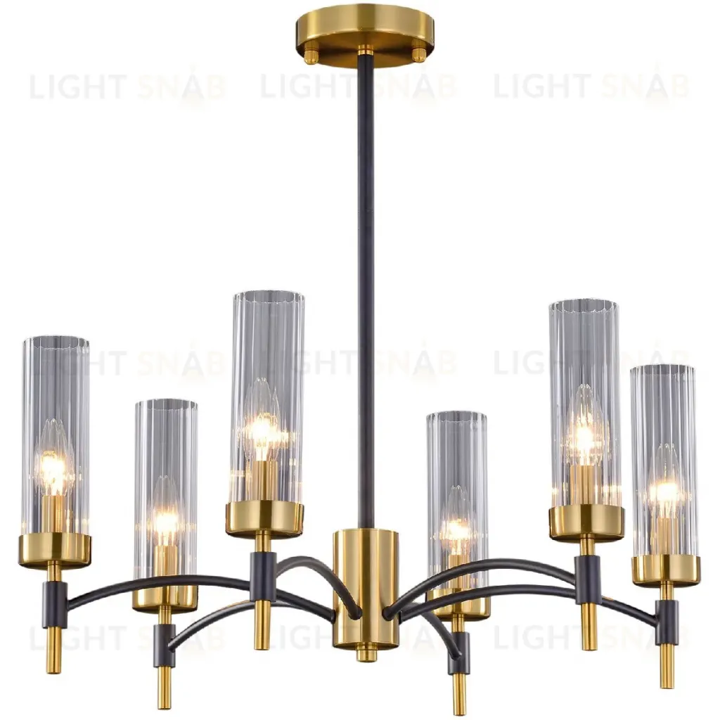 Люстра на штанге Illumico IL5177-6PLS-29 BRASS TUBO IL5177-6PLS-29 BRASS TUBO