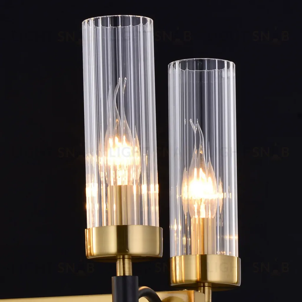 Подвесная люстра Illumico IL5177-8LLS-29 BRASS TUBO IL5177-8LLS-29 BRASS TUBO