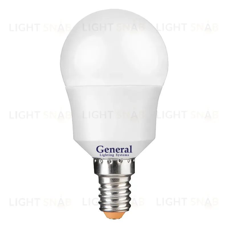 Светодиодная лампа General GLDEN-G45F-8-230-E14-6500 641100 641100