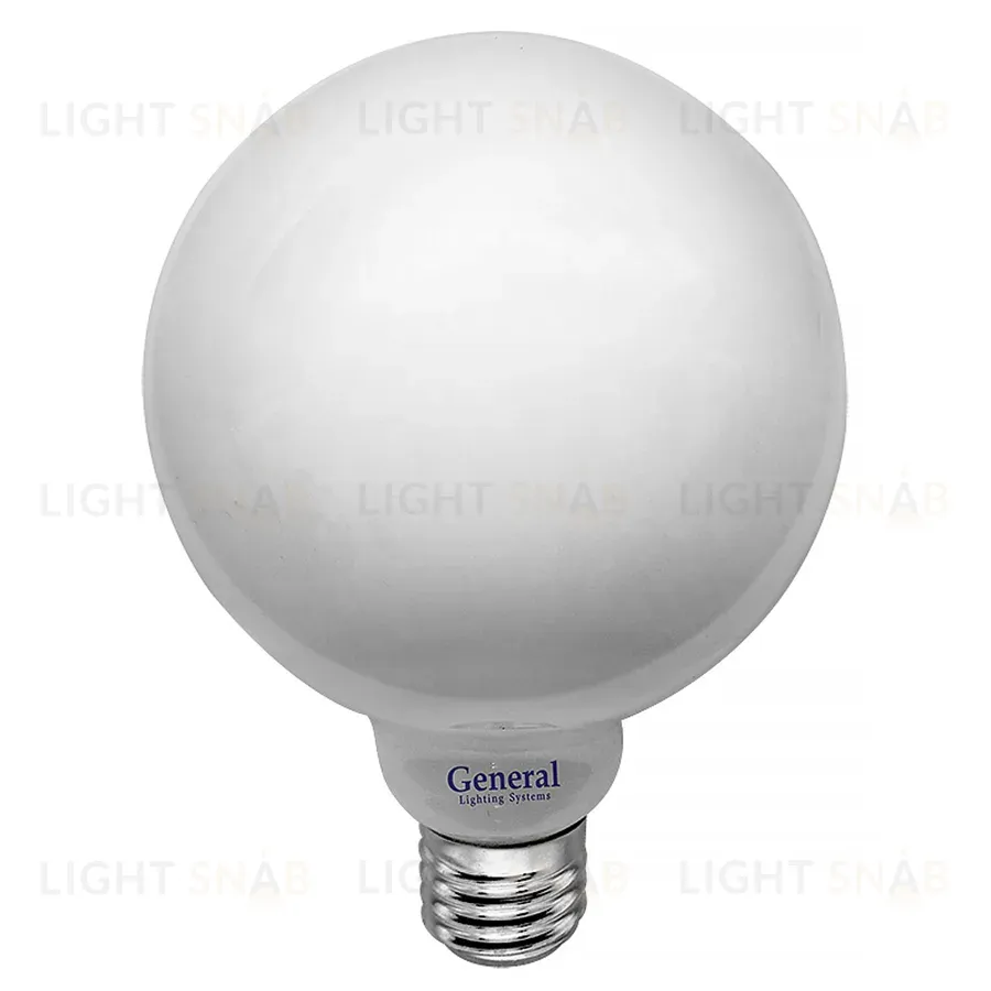 Филаментная светодиодная лампа General GLDEN-G125S-M-8-230-E27-4500 684800 684800