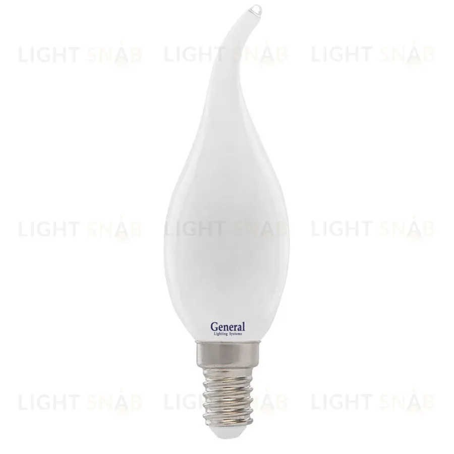 Филаментная светодиодная лампа General GLDEN-CWS-M-7-230-E14-4500 649957 649957