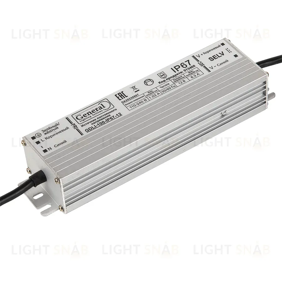 Драйвер General GDLI-100-IP67-12 513400 513400
