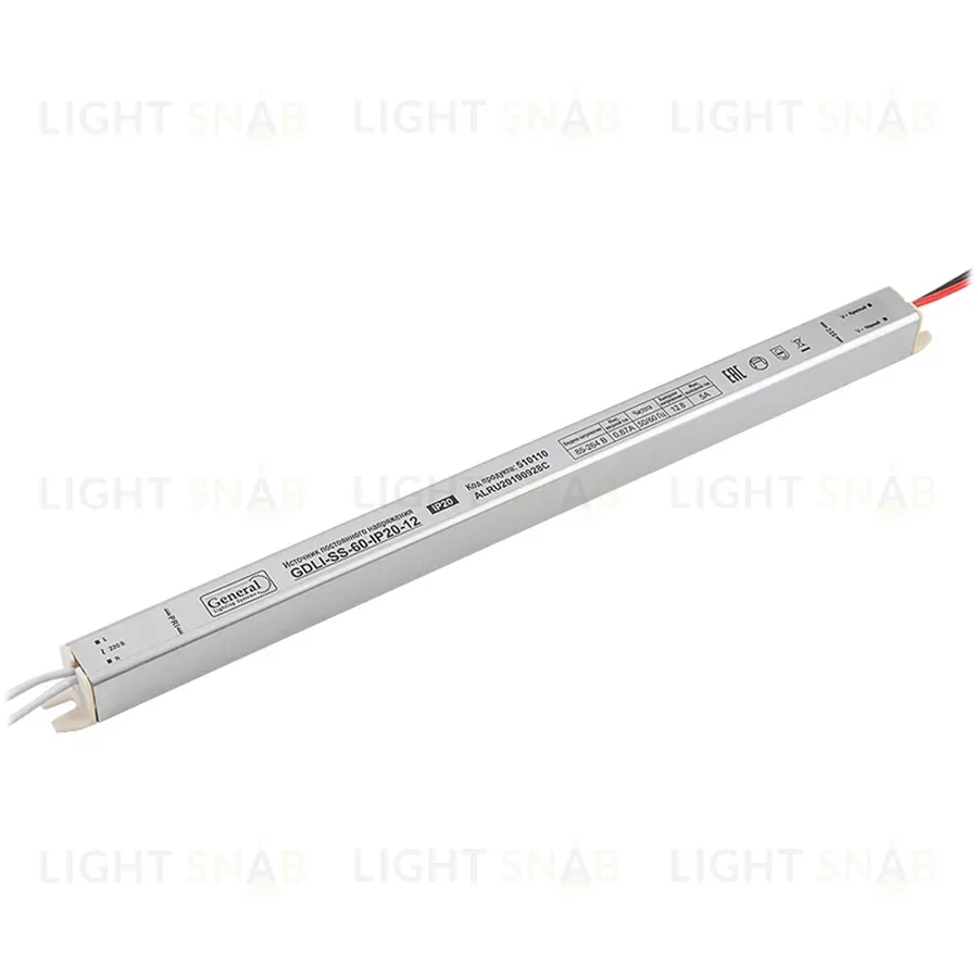 Драйвер General GDLI-SS-60-IP20-12 510110 510110