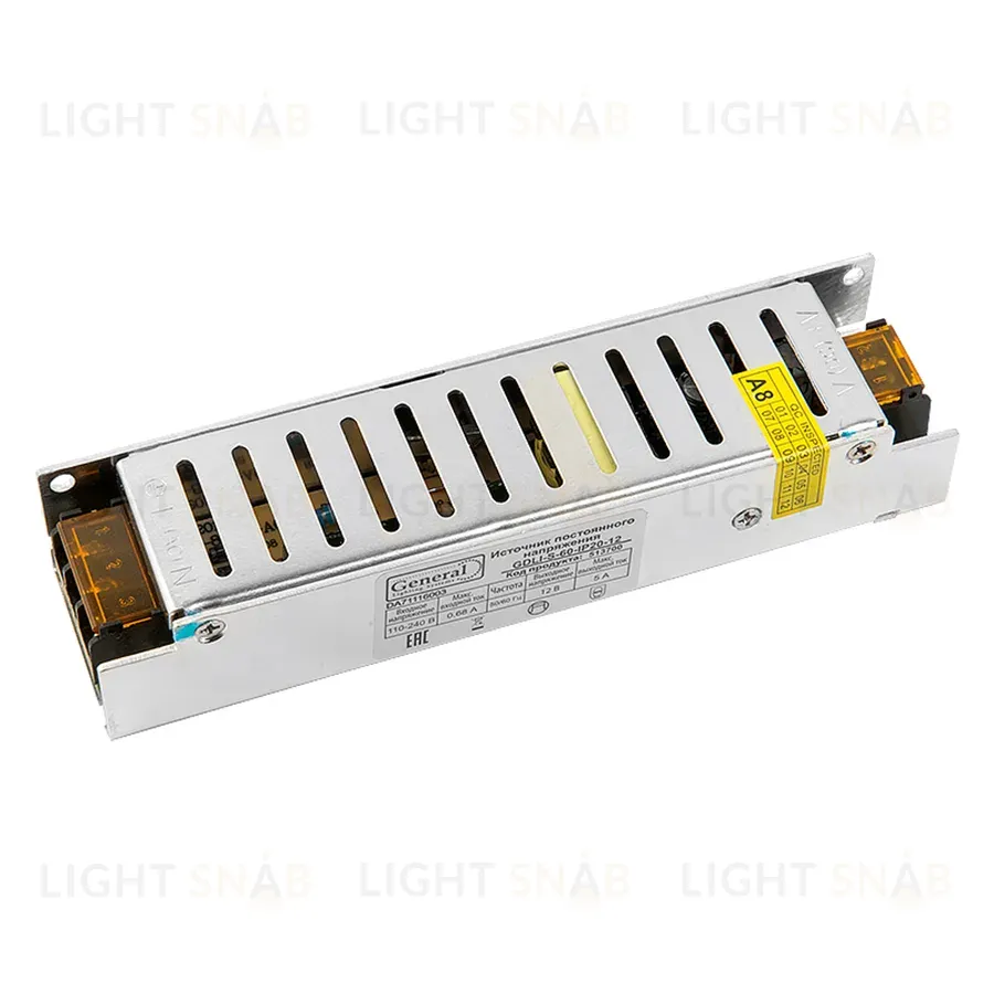 Драйвер General GDLI-LB-60-IP20-24 519110 519110