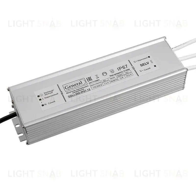 Драйвер General GDLI-200-IP67-24 519128 519128