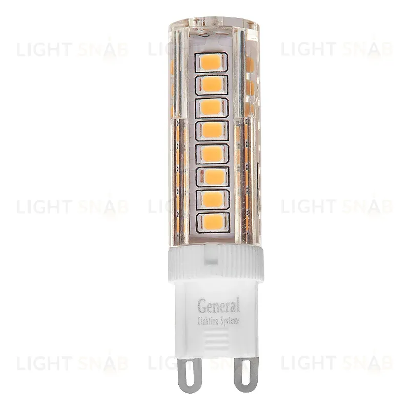 Светодиодная лампа General GLDEN-G9-10-P-220-4500 661447 661447