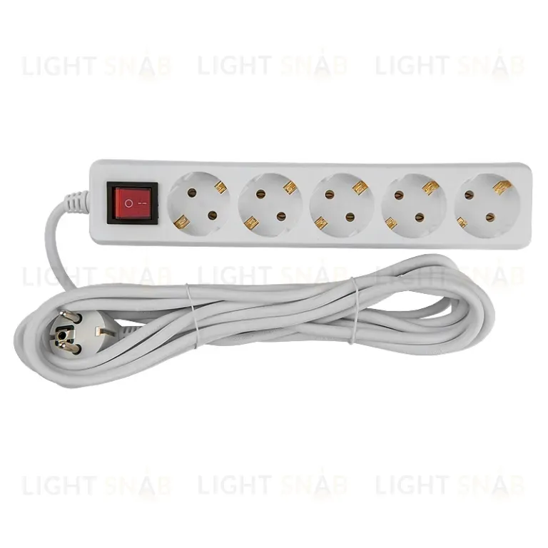 Удлинитель бытовой General GES-16-3x100-5-15m-S 470038 470038