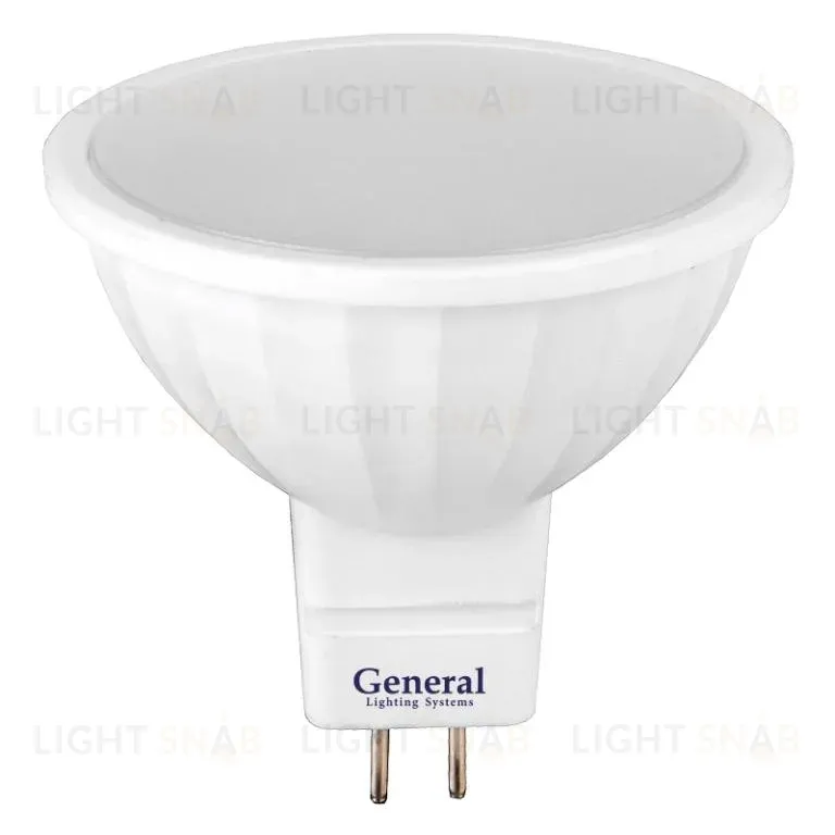 Светодиодная лампа General GLDEN-MR16-10-GU5.3-12-6500 661023 661023