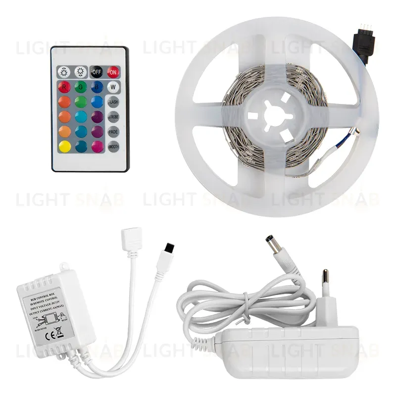 Светодиодная лента (комплект) General GLS-5050-30-7.2-12-IP20-PRO-RGB-3-KIT 503621 503621