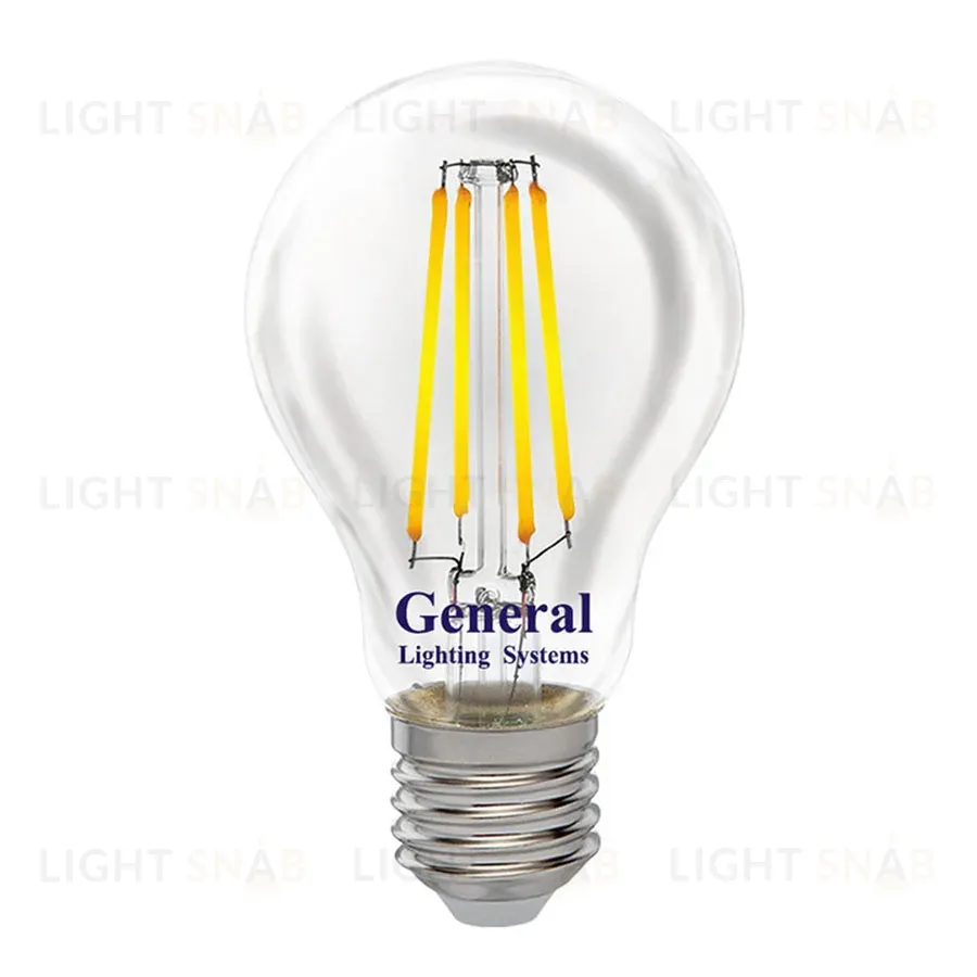 Филаментная светодиодная лампа General GLDEN-A60S-DEM-13-230-E27-4500 686600 686600