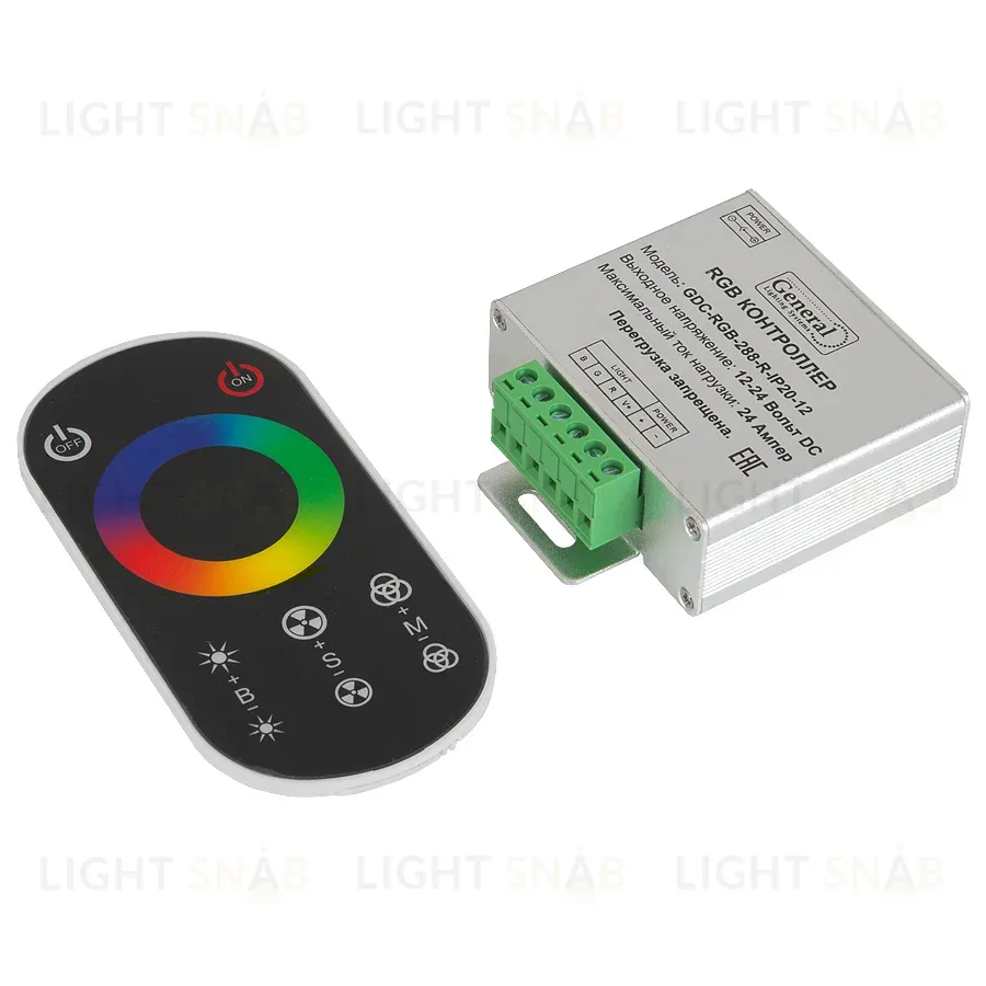 Контроллер General GDC-RGB-288-R-IP20-12 511804 511804
