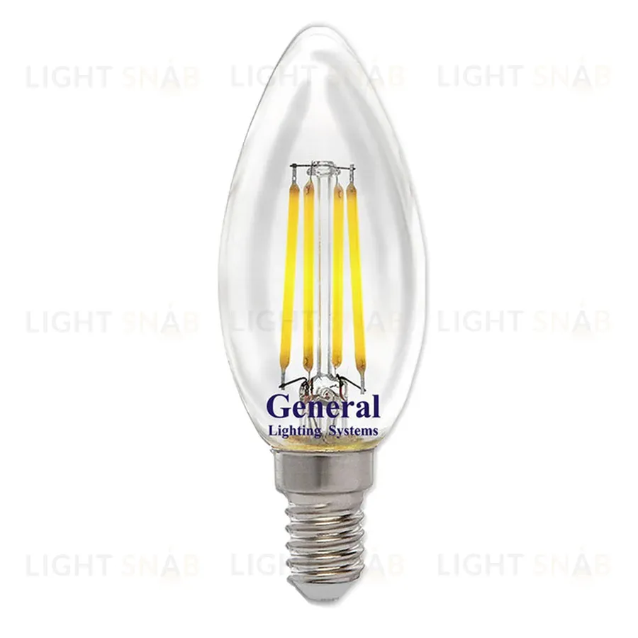 Филаментная светодиодная лампа General GLDEN-CS-DEM-8-230-E14-4500 686800 686800