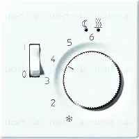 Накладка регулятора теплого пола Jung LS 990 LS1749BFWW LS1749BFWW
