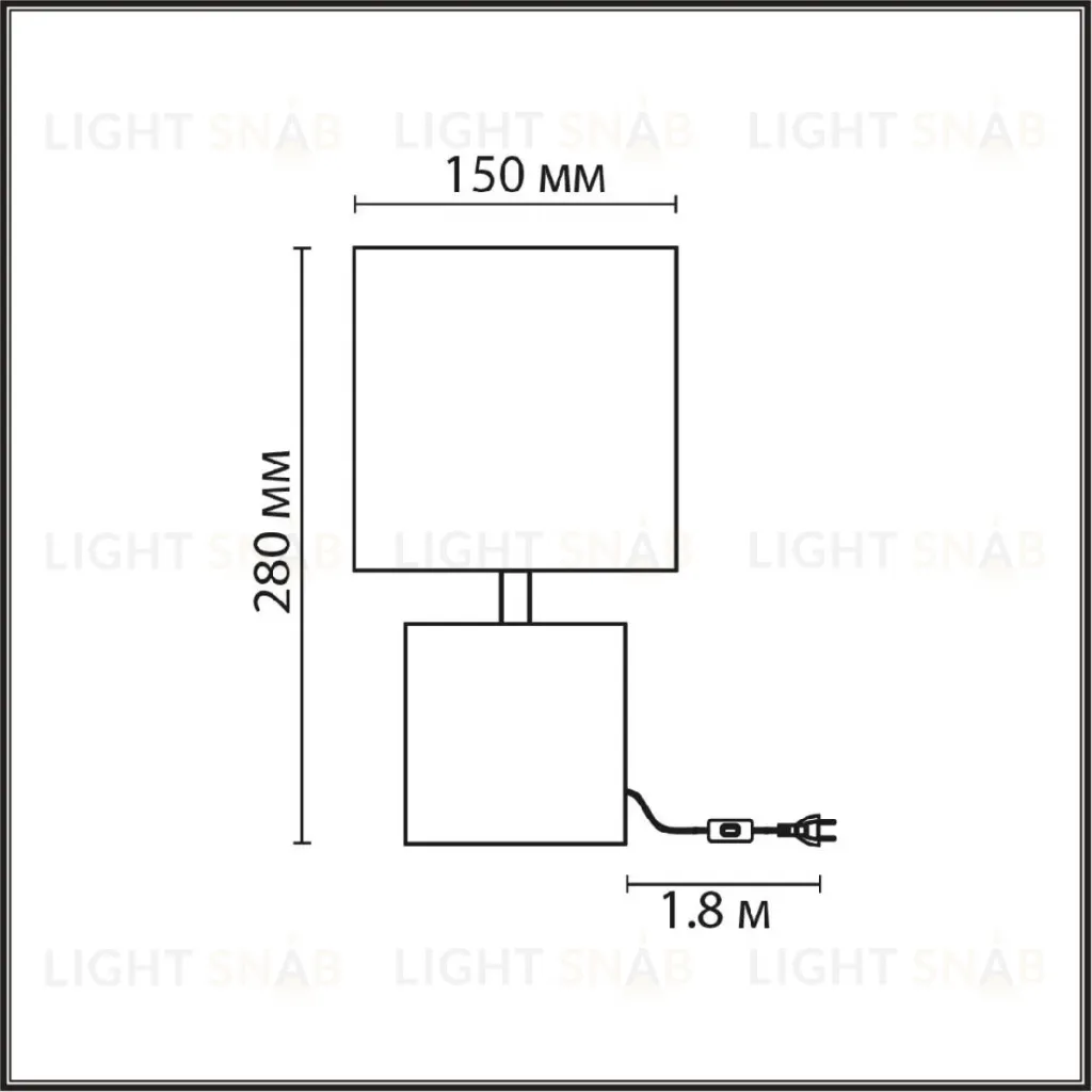 Настольная лампа Lumion Moderni Tuala 8144/1T 8144/1T