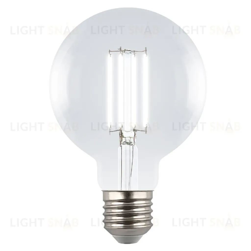 Лампа светодиодная филаментная Uniel LED-G95-5W/4000K/E27/CL GLY01TR UL-00011943 LED-G95-5W/4000K/E27/CL GLY01TR
