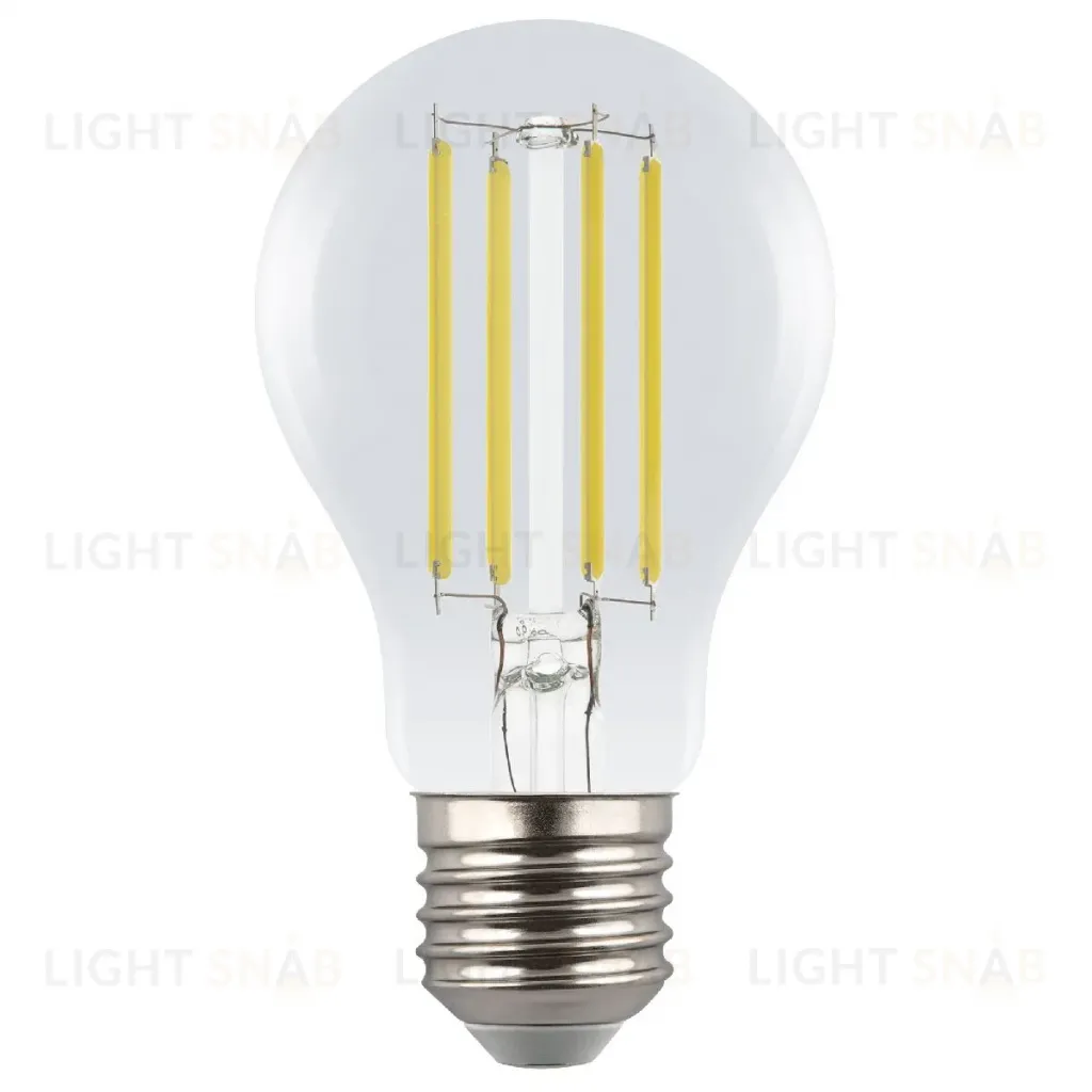 Лампа светодиодная филаментная Uniel LED-A60-5W/4000K/E27/CL GLY01TR UL-00011933 LED-A60-5W/4000K/E27/CL GLY01TR