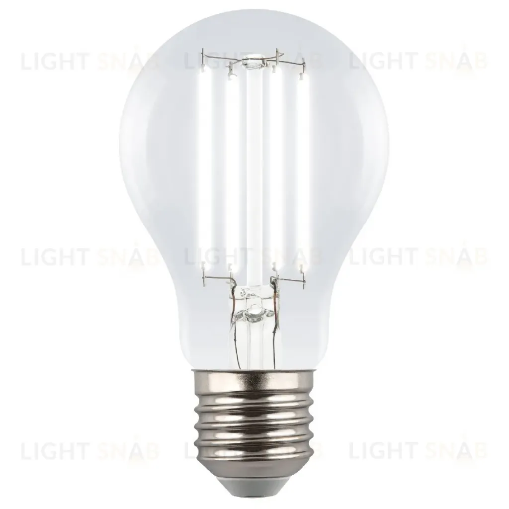 Лампа светодиодная филаментная Uniel LED-A60-5W/4000K/E27/CL GLY01TR UL-00011933 LED-A60-5W/4000K/E27/CL GLY01TR