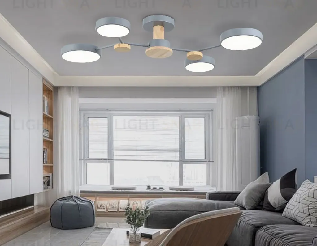 Люстра на штанге Ambrella Light Linetech Comfort FL4859 FL4859