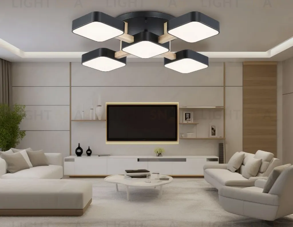 Потолочная люстра Ambrella Light Linetech Comfort FL4883 FL4883