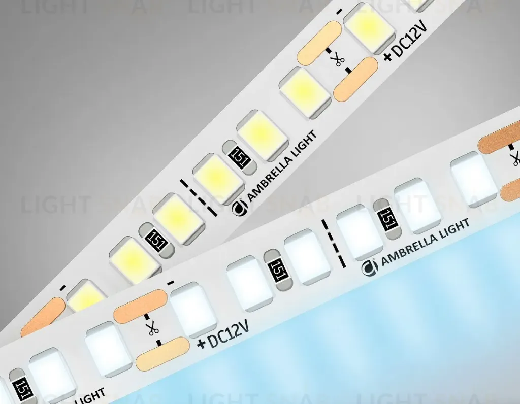 Светодиодная лента Ambrella Light Led Strip 12V Illumination 2835 14,4Вт/м 6500K 5м IP20 GS1313 GS1313