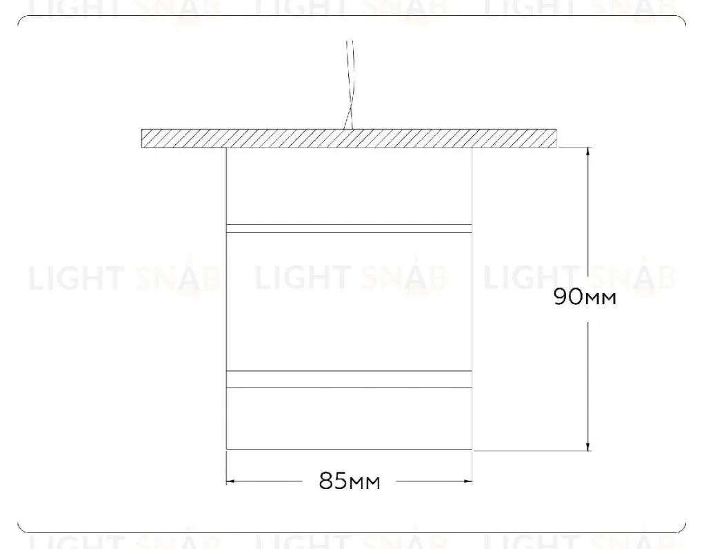 Накладной спот Ambrella Light Move Techno Spot TA1445 TA1445
