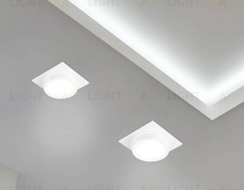 Встраиваемый светильник Ambrella Light GX53 Acrylic Tech Techno Spot TN52421 TN52421