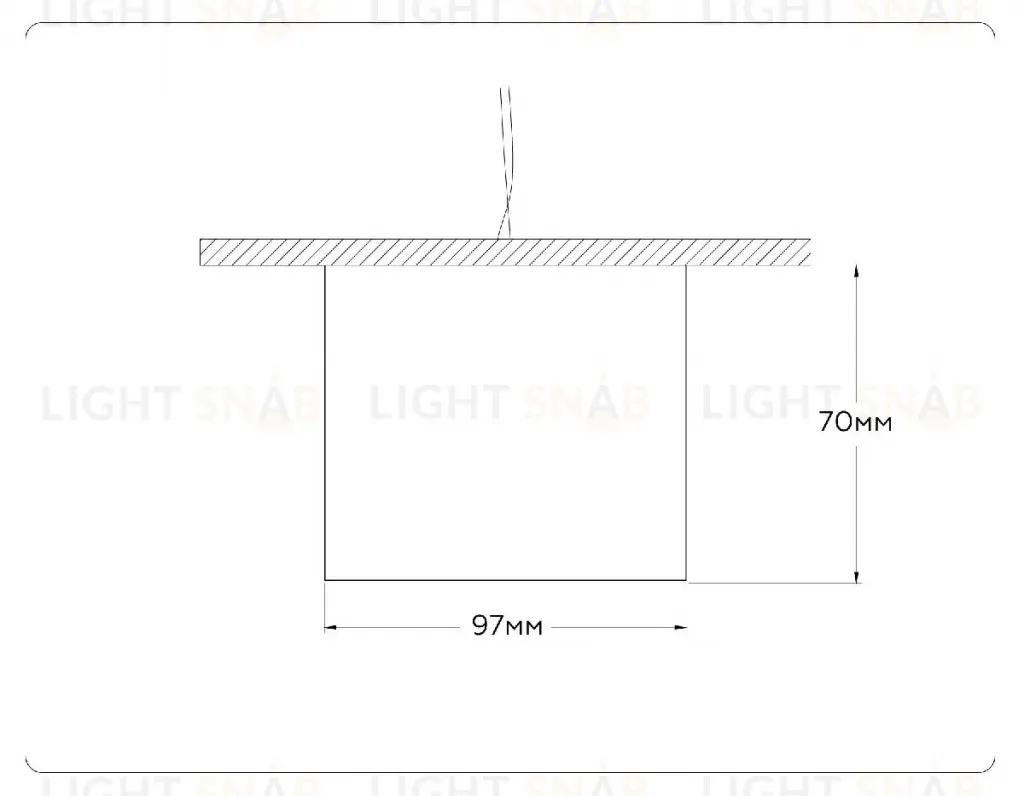 Накладной светильник Ambrella Light GX Standard Tech Techno Spot TN52881 TN52881