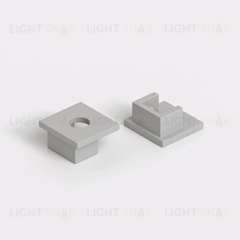 Заглушки для алюминиевого профиля (2 шт.) Elektrostandard ZLL-2-ALP024 4690389216626 a070647 4690389216626