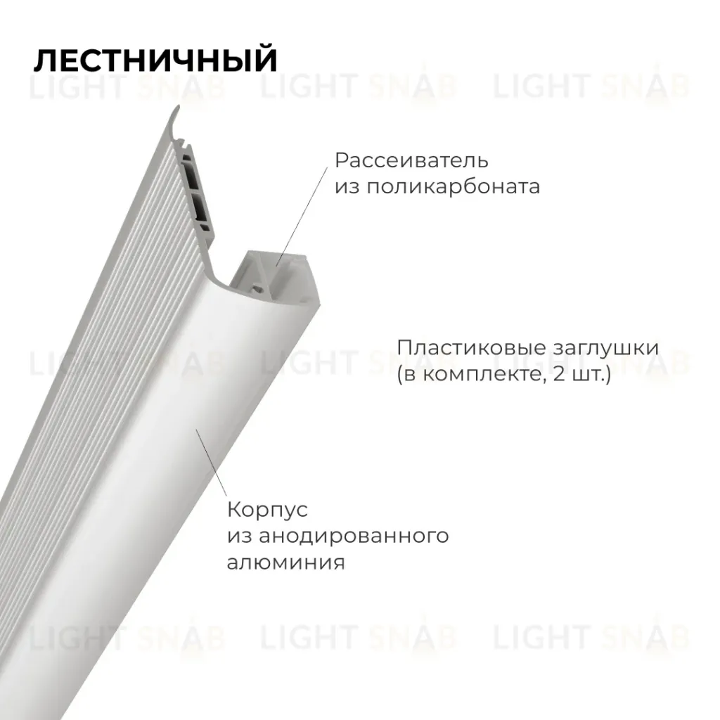 Алюминиевый профиль (комплект) Apeyron 08-65 08-65