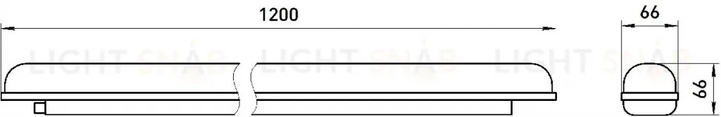 Линейный светильник Эра SPP-202-0-40K-L48 Б0066963 Б0066963