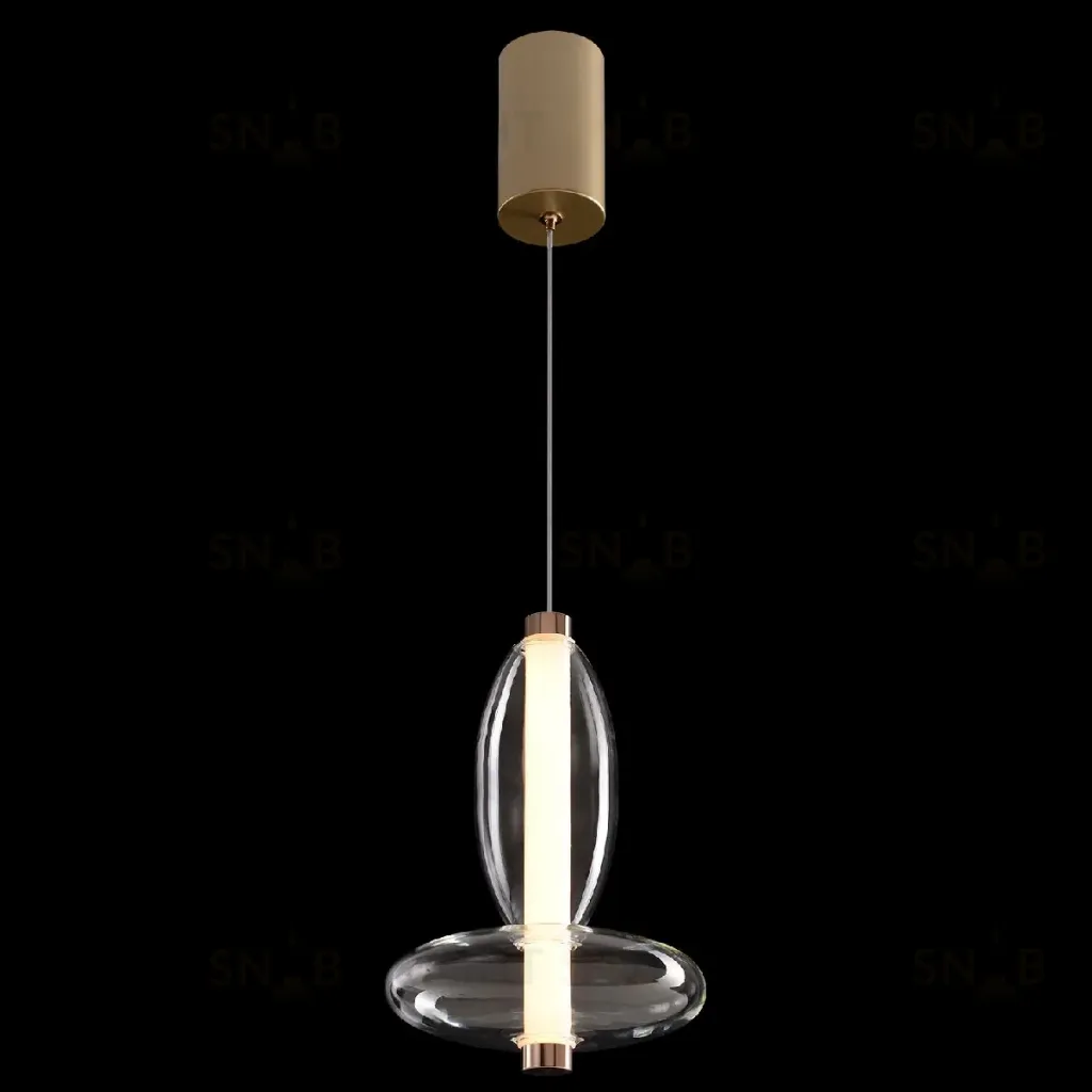 Подвесной светильник Crystal Lux QUASAR SP7W LED TRANSPARENT QUASAR SP7W LED TRANSPARENT