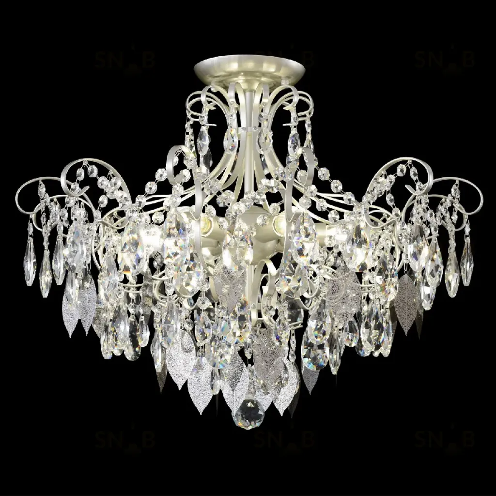 Потолочная люстра Crystal Lux ESMIRALDA PL6 SILVER ESMIRALDA PL6 SILVER
