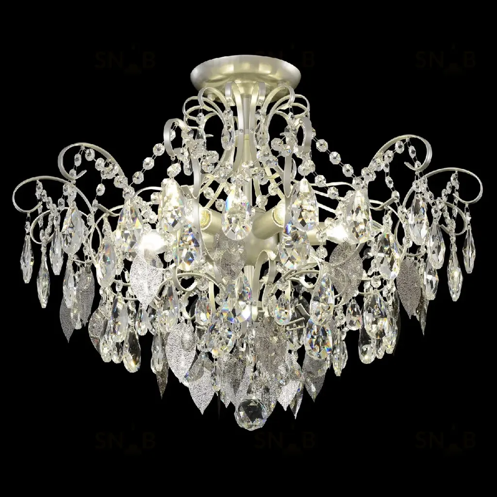 Потолочная люстра Crystal Lux ESMIRALDA PL6 SILVER ESMIRALDA PL6 SILVER