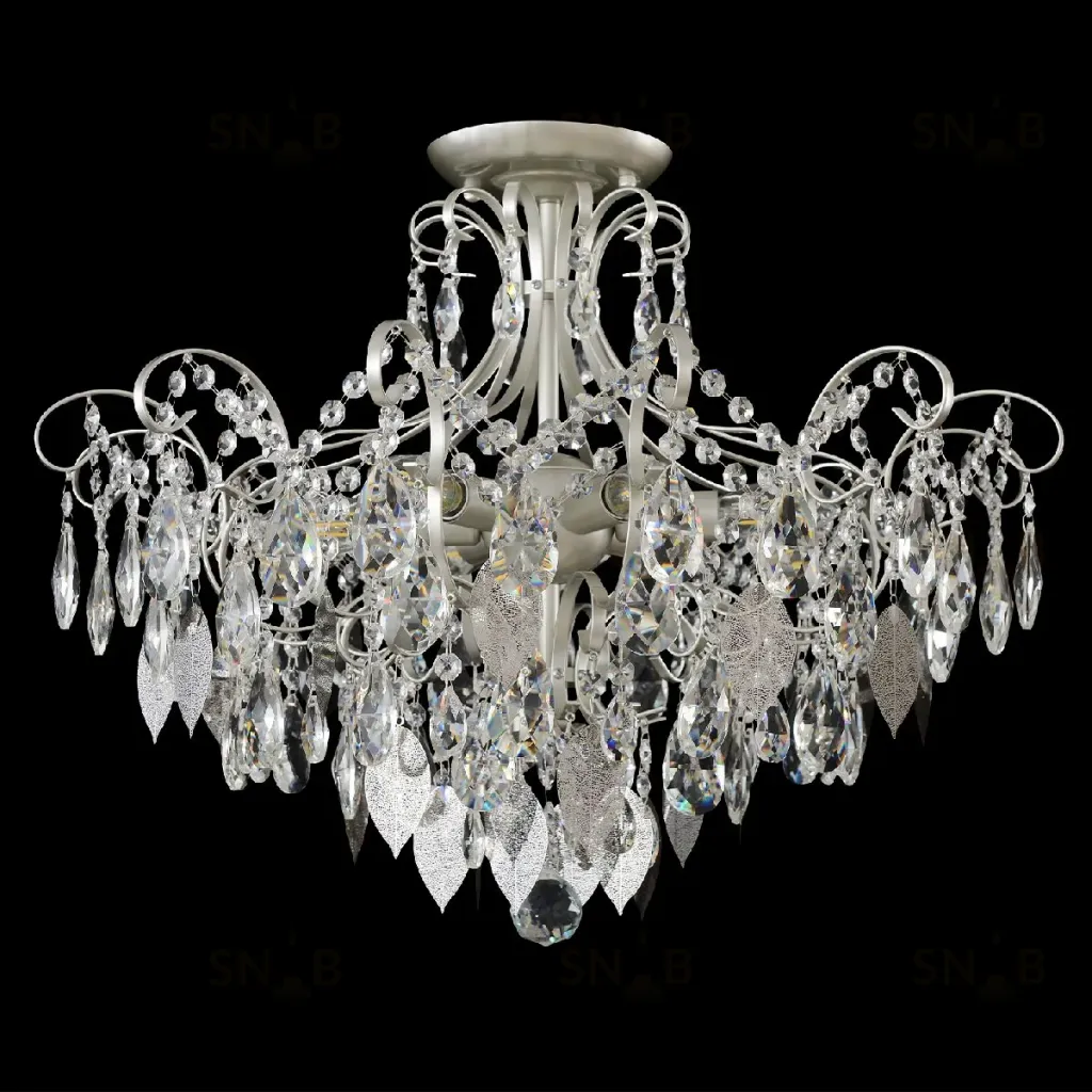 Потолочная люстра Crystal Lux ESMIRALDA PL6 SILVER ESMIRALDA PL6 SILVER