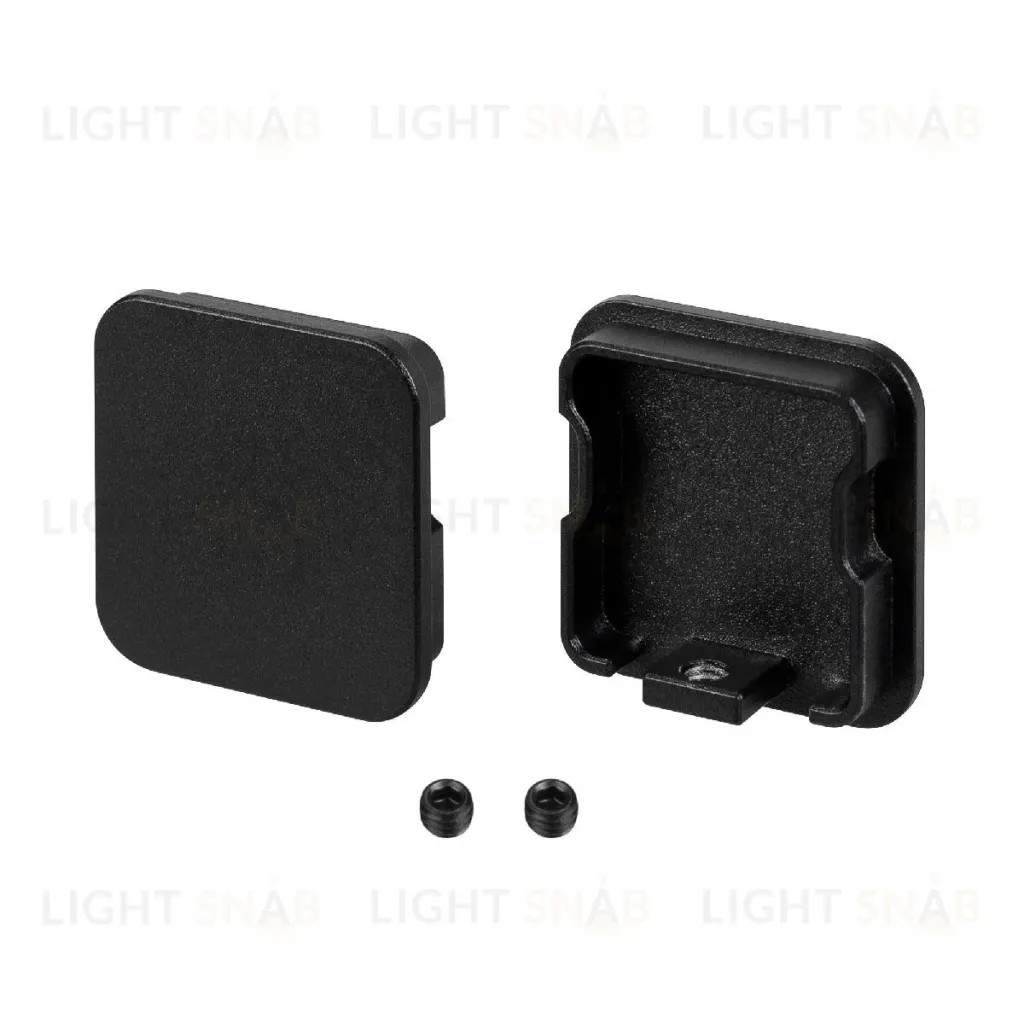 Заглушка Arlight LINE-D-3030 SQUARE BLACK 053515 053515