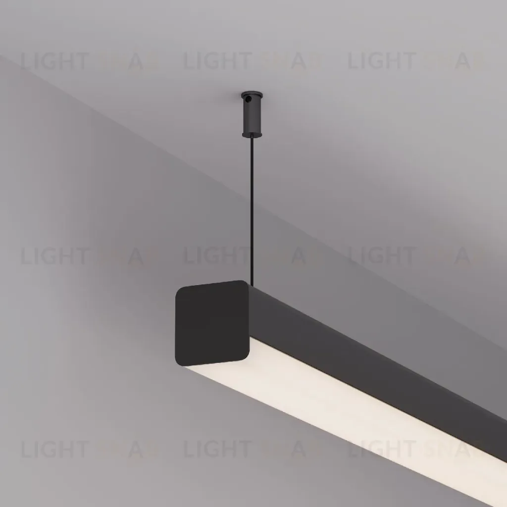 Заглушка Arlight LINE-D-3030 SQUARE BLACK 053515 053515