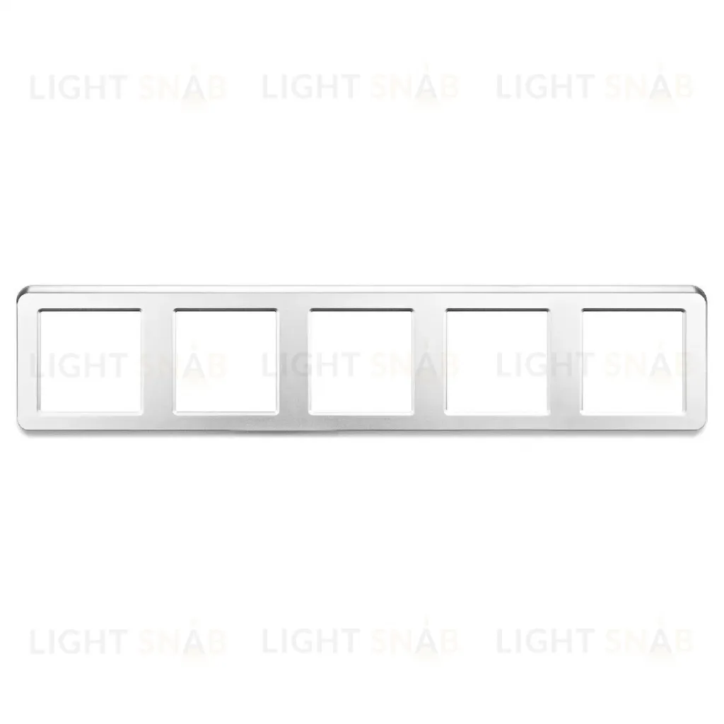 Рамка пластиковая Arlight FRM-VERSA-PL-5-WH 045190 045190